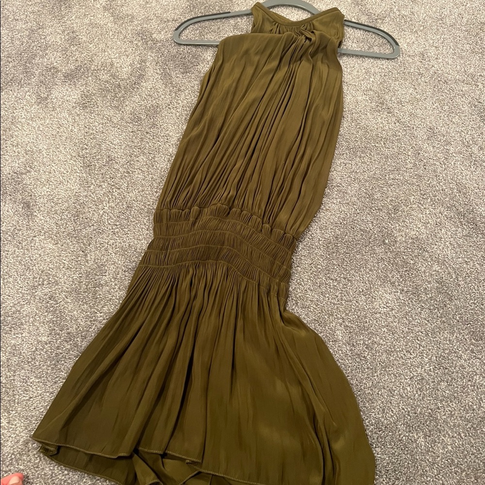 Ramy brook dark green dress size xsmall